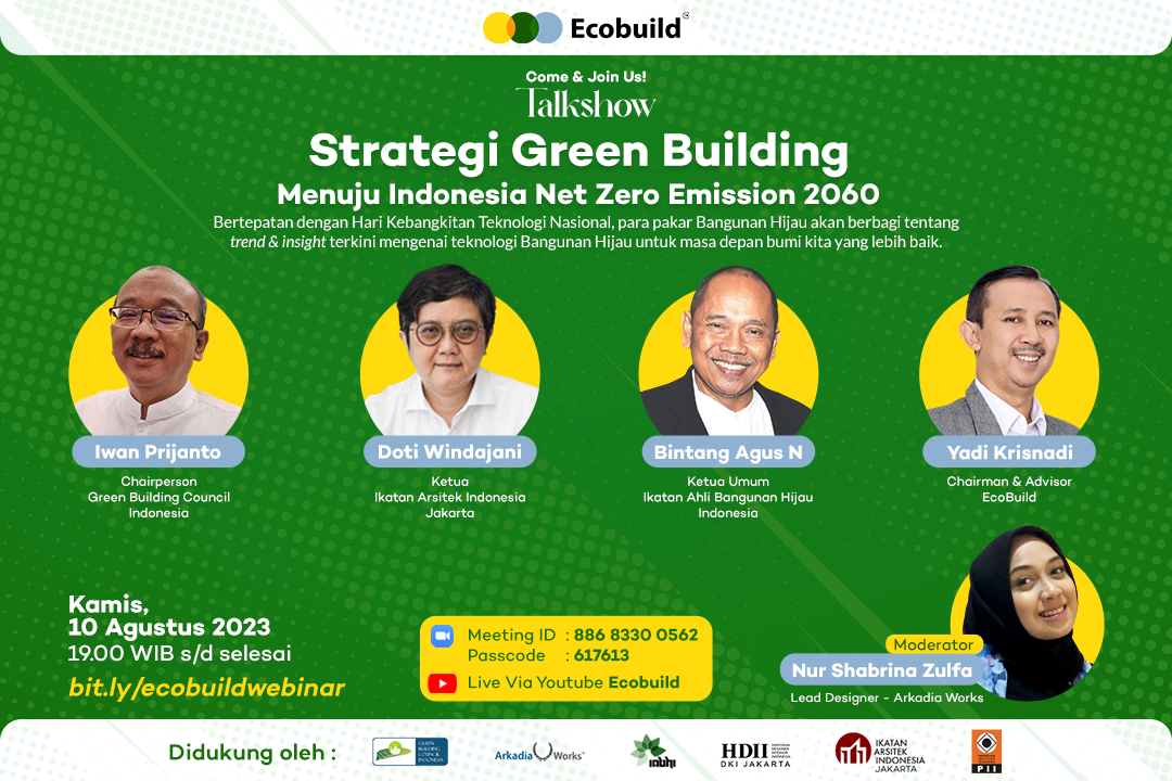Green Building Strategies Towards Indonesia Net Zero Emission 2060