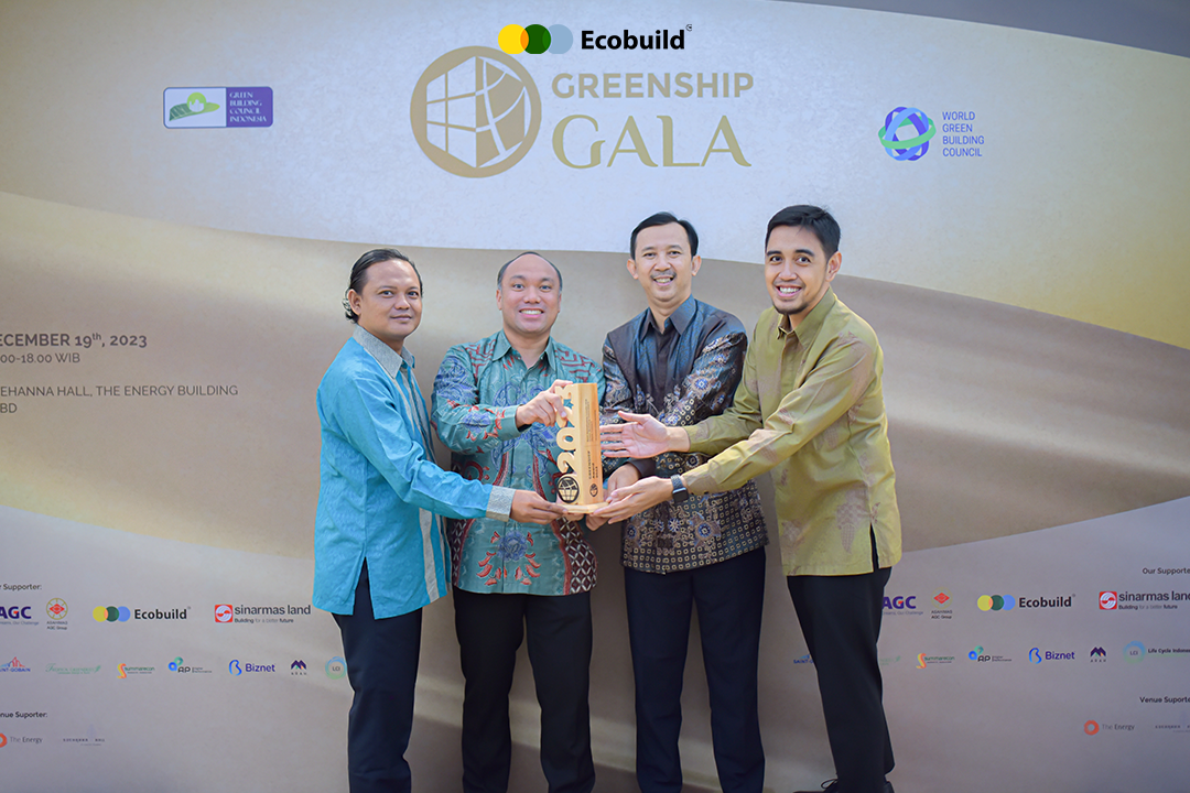 Ecobuild Won “Best Sustainable Leadership Consultant” from Green Building Council  Indonesia